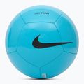 Pallone da calcio Nike Pitch Team calcio dimensioni 5 blu fury / nero