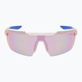 Occhiali da sole Nike Windshield Elite E opachi e lavati, color corallo, blu lattiginoso. 2