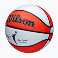 Wilson WNBA serie autentica all'aperto arancione / bianco basket bambini dimensioni 5 3