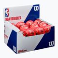 Super Mini Wilson NBA Palla da dribbling Chicago Bulls rosso 4
