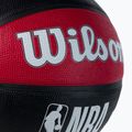 Wilson basket NBA Team Tribute Houston Rockets rosso taglia 7 3