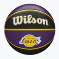 Wilson NBA Team Tribute Los Angeles Lakers basket nero / viola dimensioni 7