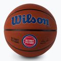 Wilson NBA Team Alliance Detroit Pistons marrone dimensioni 7 basket