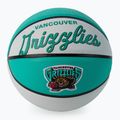 Pallacanestro per bambini Wilson NBA Team Retro Mini Memphis Grizzlies blu taglia 3