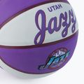 Pallacanestro da bambino Wilson NBA Team Retro Mini Utah Jazz verde taglia 3 3