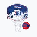 Set di palloni da basket Wilson NBA Team Mini Hoop RWB 4