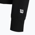 Felpa Wilson Team Zip da uomo con cappuccio nero 3