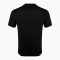 Maglietta da tennis da uomo Wilson Team Graphic nero script 2