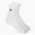 Calzini Wilson Quarter Top 3 pairs bright white
