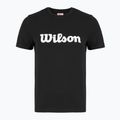 Maglietta da tennis da donna Wilson Team Graphic Script W nero script