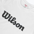 Maglietta da tennis da donna Wilson Team Graphic Script W bianco brillante script 3