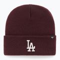 47 Brand MLB Los Angeles Dodgers Haymaker berretto invernale marrone scuro