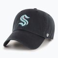 47 Marca NHL Seattle Kraken CLEAN UP berretto da baseball nero