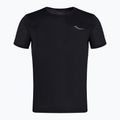 Maglietta da corsa Saucony Stopwatch rainfall heather da uomo