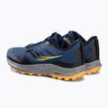 Scarpe da corsa da donna Saucony Peregrine 12 bacino/oro 5
