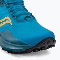 Scarpe da corsa Saucony Peregrine 12 oceano/nero da uomo 7