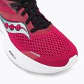 Scarpe da corsa da donna Saucony Ride 16 rosa/nero 7