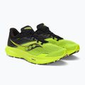 Scarpe da corsa Saucony Ride 16 da uomo, citron/nero 4