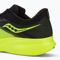 Scarpe da corsa Saucony Ride 16 da uomo, citron/nero 10