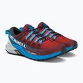 Merrell Agility Peak 4, scarpe da corsa dahlia/tahoe da uomo 5