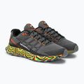 Scarpe da corsa Merrell Fly Moab Flight rock/arancione da uomo 5