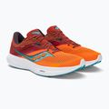 Scarpe da corsa Saucony Ride 16 marigold/lava da uomo 4