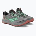 Scarpe da corsa da donna Saucony Xodus Ultra 2 fossile/fuliggine 6