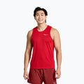 Maglietta da corsa Saucony Stopwatch Singlet Poppy da uomo