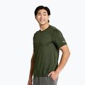 Maglietta da running Saucony Stopwatch Graphics da uomo con grafica ivy heather
