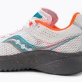 Scarpe da corsa da uomo Saucony Kinvara 14 bianco/grigio 11