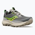 Scarpe da corsa da donna Saucony Peregrine 13 ghiaia/limone 7