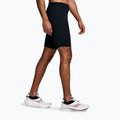 Pantaloncini da corsa Saucony Fortify foderati neri per uomo 3