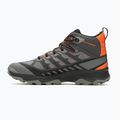 Scarpe da uomo Merrell Speed Eco Mid WP charcoal/tangerine 10