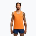 Canotta da running Saucony Stopwatch Singlet pepper heather da uomo
