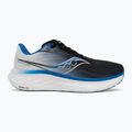 Scarpe da corsa da uomo Saucony Ride 18 nero / skydiver 2