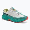 Scarpe da corsa Merrell Agility Peak 5 bianco/turchese da uomo