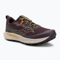 Scarpe da corsa da uomo Saucony Peregrine 15 wine/kodiak