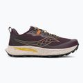 Scarpe da corsa da uomo Saucony Peregrine 15 wine/kodiak 2