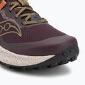 Scarpe da corsa da uomo Saucony Peregrine 15 wine/kodiak 7