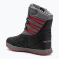 Stivali da neve per bambini Merrell Snow Bank 5.0 WP Black/Red 3