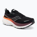 Scarpe running uomo Saucony Hurricane 25 black/crimson