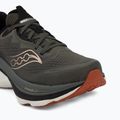 Scarpe da corsa uomo Saucony Hurricane 26 fatigue/black 7