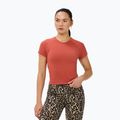 Maglietta da yoga da donna Sweaty Betty Athlete Crop Seamless Workout terrazzo red