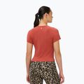 Maglietta da yoga da donna Sweaty Betty Athlete Crop Seamless Workout terrazzo red 3
