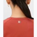 Maglietta da yoga da donna Sweaty Betty Athlete Crop Seamless Workout terrazzo red 5