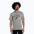 Maglia da corsa da uomo Saucony Stopwatch light grey heather