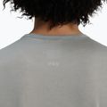 Maglia da corsa da uomo Saucony Stopwatch light grey heather 4