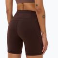 Pantaloncini da donna Sweaty Betty Power Biker 6" Espresso Brown 3