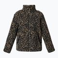Felpa donna Sweaty Betty Plush Contrast Zip Up Fleece brown ink leopard print 7