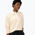 Felpa donna Sweaty Betty Revive Rugby ecru beige